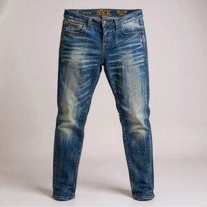 Buckle Black Womens Skinny Jeans Faded Size 26x32